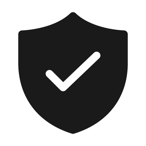 Shield task 48 filled icon, filled style, from Fluent UI System Icons