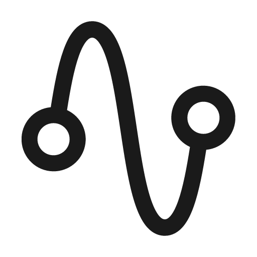 Sine wave dots 24 regular icon, solid style, from Fluent UI System Icons