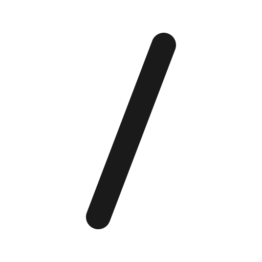 Slash forward 16 filled icon, filled style, from Fluent UI System Icons
