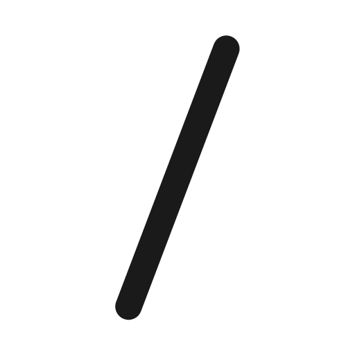 Slash forward 20 filled icon, filled style, from Fluent UI System Icons