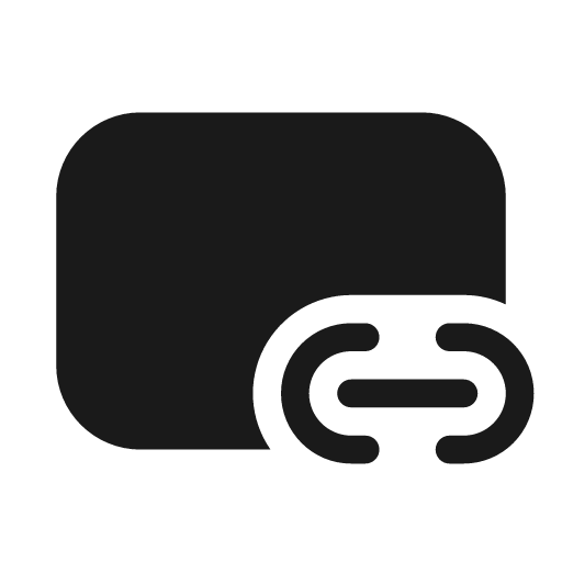 Slide link 20 filled icon, filled style, from Fluent UI System Icons