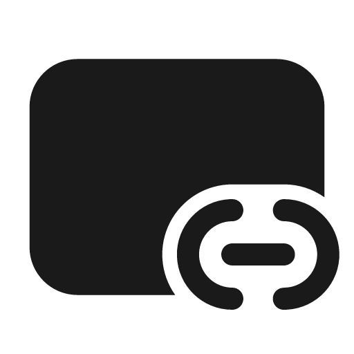 Slide link 24 filled icon, filled style, from Fluent UI System Icons