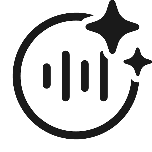 Sound wave circle sparkle 48 regular icon, solid style, from Fluent UI System Icons