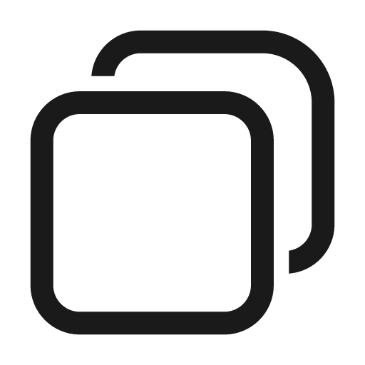 Square multiple 24 regular icon, solid style, from Fluent UI System Icons