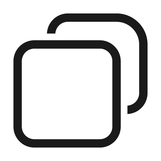 Square multiple 48 regular icon, solid style, from Fluent UI System Icons
