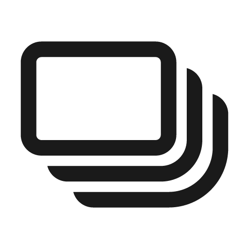 Stack 24 regular icon, solid style, from Fluent UI System Icons