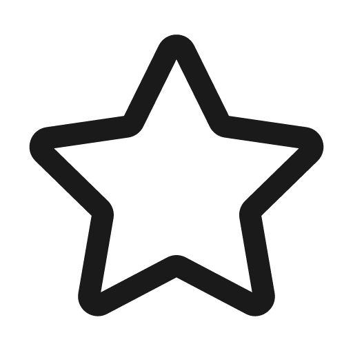 Star 24 regular icon, solid style, from Fluent UI System Icons