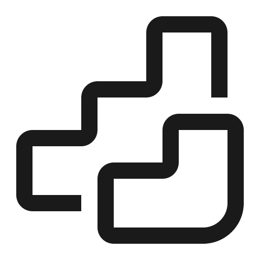 Steps 16 regular icon, solid style, from Fluent UI System Icons