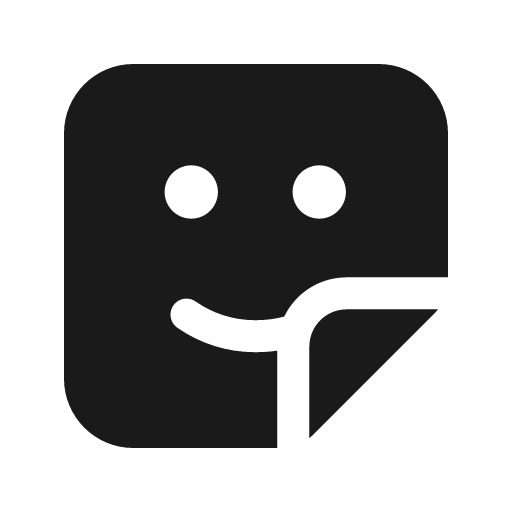 Sticker 24 filled icon, filled style, from Fluent UI System Icons