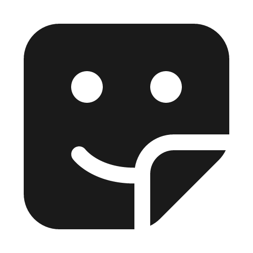 Sticker 32 filled icon, filled style, from Fluent UI System Icons