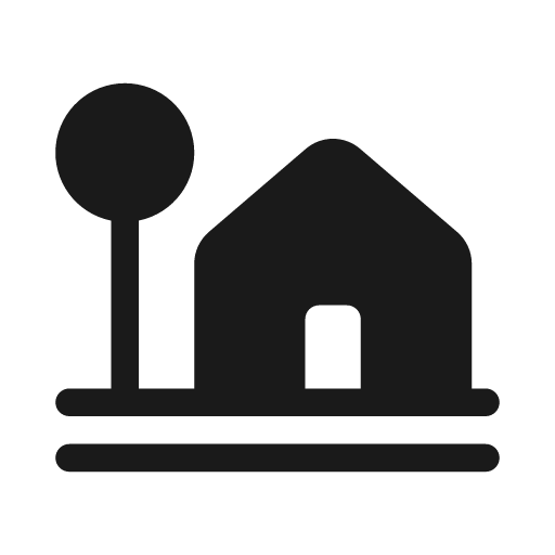 Street home 20 filled icon, filled style, from Fluent UI System Icons