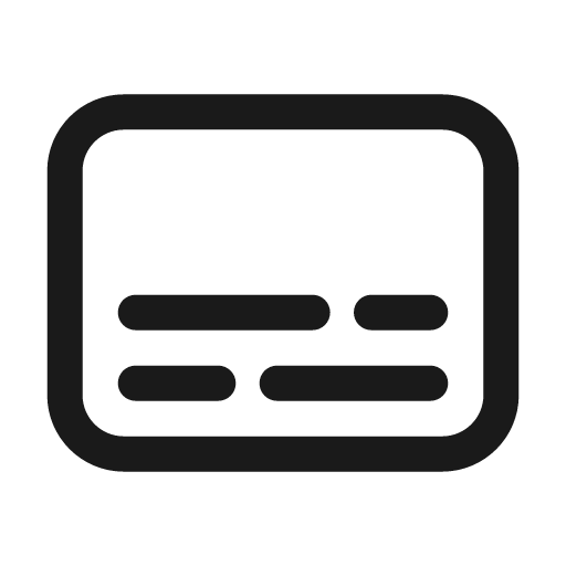 Subtitles 24 regular icon, solid style, from Fluent UI System Icons