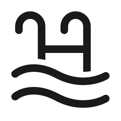 Swimming pool 32 regular icon, solid style, from Fluent UI System Icons