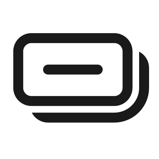 Tab group 24 regular icon, solid style, from Fluent UI System Icons