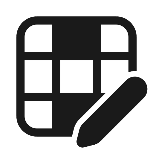 Table column top bottom edit 28 regular icon, solid style, from Fluent UI System Icons
