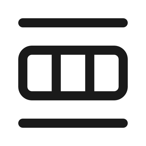 Table insert row 24 regular icon, solid style, from Fluent UI System Icons