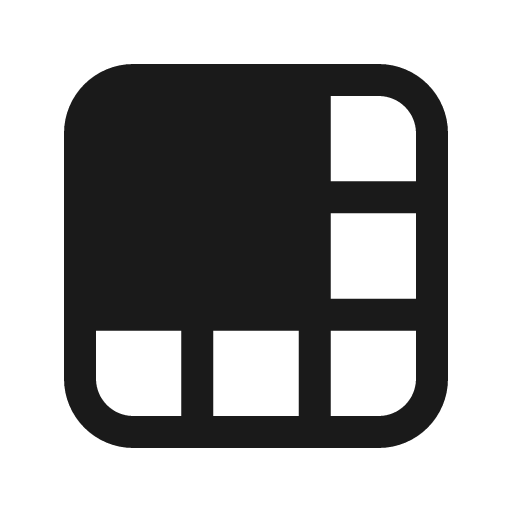 Table select range 24 filled icon, filled style, from Fluent UI System Icons
