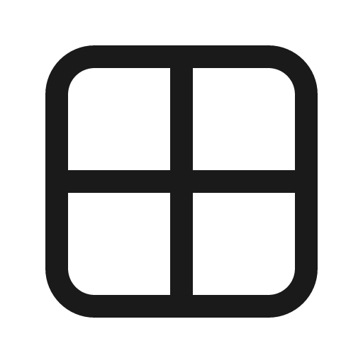 Table simple 24 regular icon, solid style, from Fluent UI System Icons