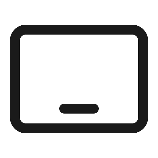 Tablet 32 regular icon, solid style, from Fluent UI System Icons