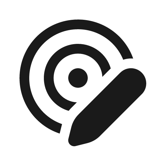 Target edit 16 regular icon, solid style, from Fluent UI System Icons
