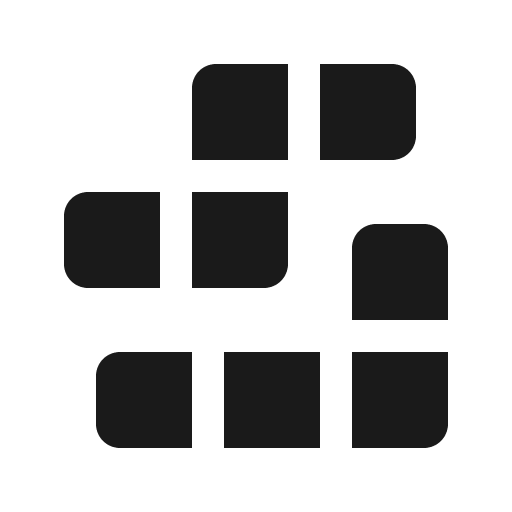 Tetris app 16 filled icon, filled style, from Fluent UI System Icons