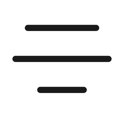 Text align center 20 regular icon, solid style, from Fluent UI System Icons