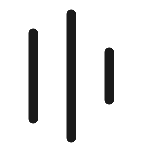 Text align center rotate 270 16 regular icon, solid style, from Fluent UI System Icons