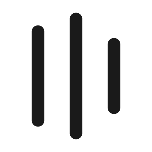 Text align center rotate 270 24 filled icon, filled style, from Fluent UI System Icons