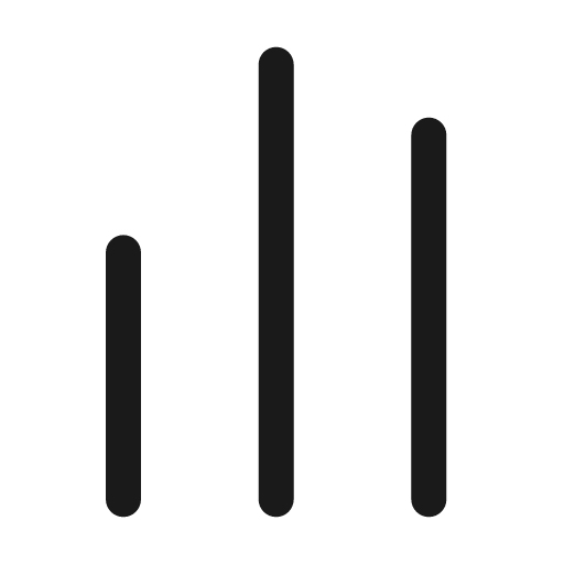 Text align right rotate 90 24 regular icon, solid style, from Fluent UI System Icons
