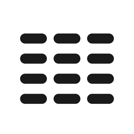 Text column three 20 filled icon, filled style, from Fluent UI System Icons