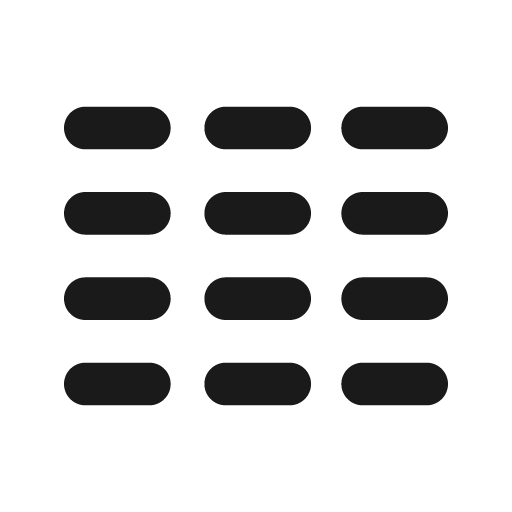 Text column three 24 filled icon, filled style, from Fluent UI System Icons