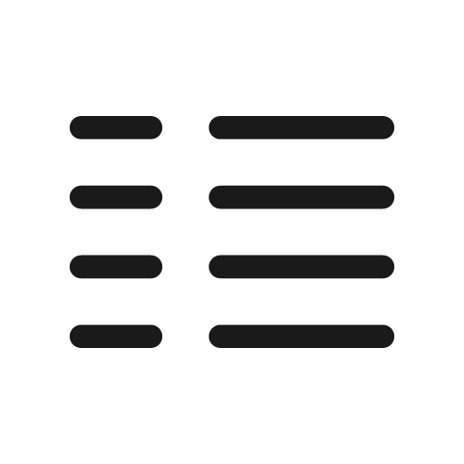 Text column two left 20 regular icon, solid style, from Fluent UI System Icons