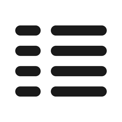 Text column two left 24 filled icon, filled style, from Fluent UI System Icons