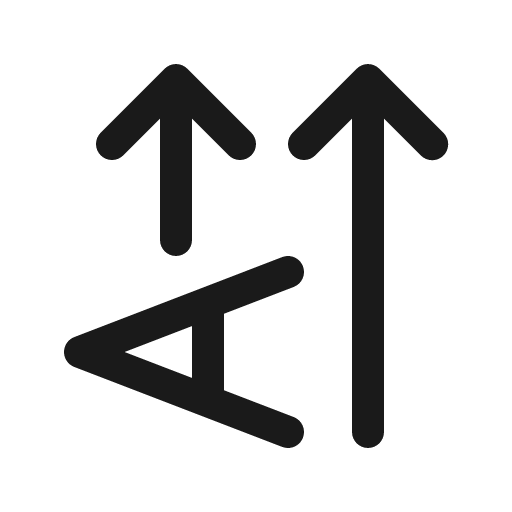 Text direction rotate 270 right 16 regular icon, solid style, from Fluent UI System Icons