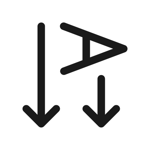 Text direction rotate 90 right 20 regular icon, solid style, from Fluent UI System Icons