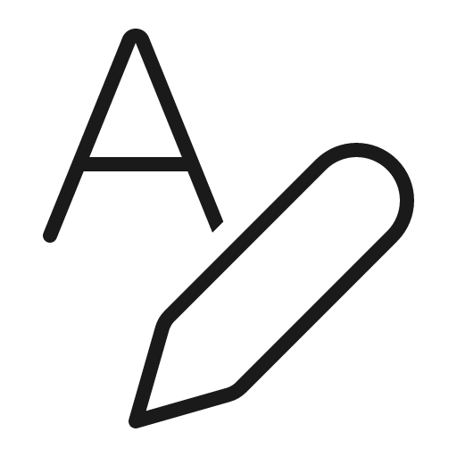 Text edit style 32 light icon, light style, from Fluent UI System Icons