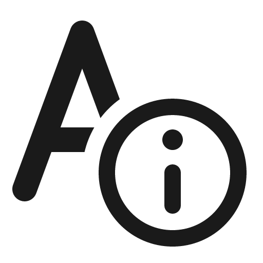 Text font info 16 filled icon, filled style, from Fluent UI System Icons