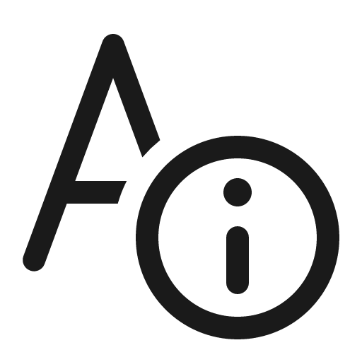 Text font info 16 regular icon, solid style, from Fluent UI System Icons