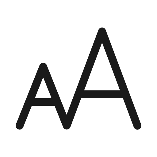 Text font size 20 regular icon, solid style, from Fluent UI System Icons