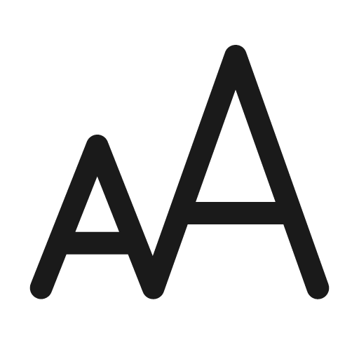 Text font size 24 regular icon, solid style, from Fluent UI System Icons