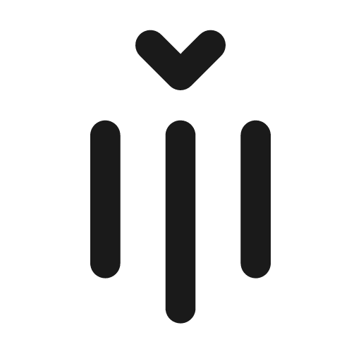 Text indent increase rotate 90 24 filled icon, filled style, from Fluent UI System Icons