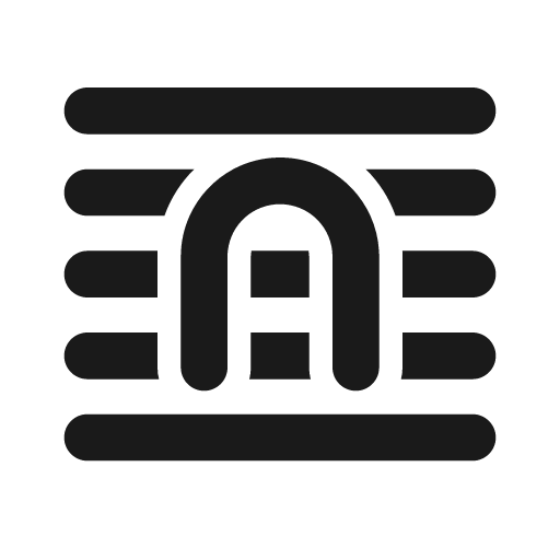 Text position through 24 filled icon, filled style, from Fluent UI System Icons