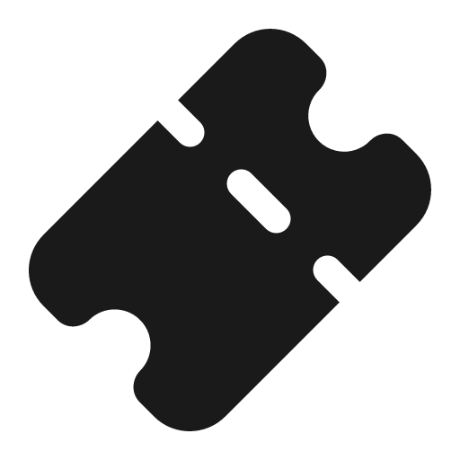 Ticket diagonal 16 filled icon, filled style, from Fluent UI System Icons