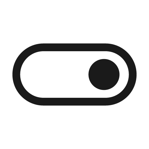 Toggle right 48 regular icon, solid style, from Fluent UI System Icons