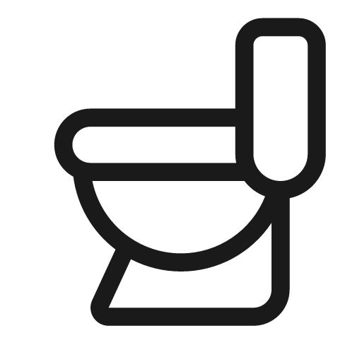 Toilet 20 regular icon, solid style, from Fluent UI System Icons