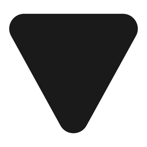 Triangle down 32 filled icon, filled style, from Fluent UI System Icons