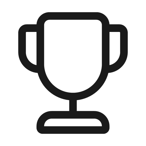Trophy 48 regular icon, solid style, from Fluent UI System Icons