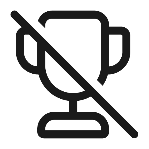 Trophy off 28 regular icon, solid style, from Fluent UI System Icons