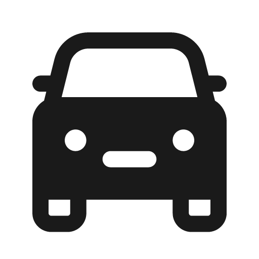 Vehicle car 24 filled icon, filled style, from Fluent UI System Icons