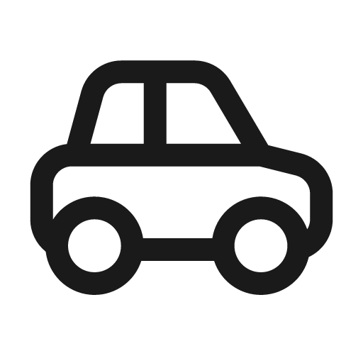 Vehicle car profile 24 regular icon, solid style, from Fluent UI System Icons